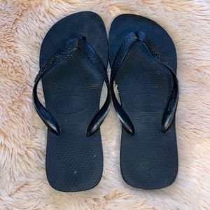 Havaianas black sandals